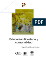 Elorza Morales Miguel Angel - Educacion Libertaria Y Comunalidad