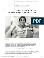 #NI UNA MENOS. MICAELA GARCIA Y LA IMPORTANCIA DE SU LEY – ESTUDIO JURIDICO ANDOLFI