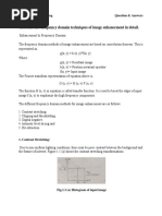 1.discuss The Frequency Domain Techniques of Image Enhancement in Detail