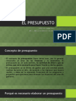 El Presupuesto