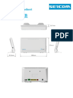 Entry 34TB: DSL IAD Datasheet