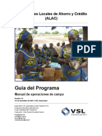 Guía Del Programa: Asociaciones Locales de Ahorro y Crédito (ALAC)