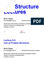 The Structure Lectures: Boris Steipe