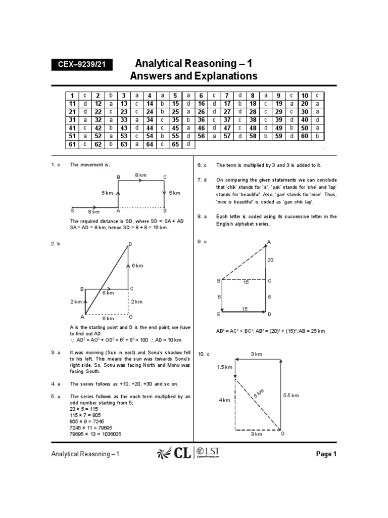 Analytical Reasoning Practice | PDF | Linguistics | Human Communication