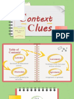 Ontext: Hints, Clues, & Keys!