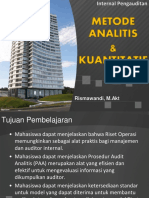 AUDIT ANALITIS