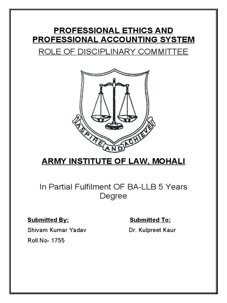 Disciplinary Committee | PDF | Advocate | Supreme Court Of India