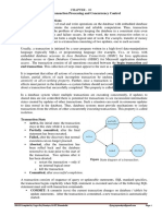 Transaction Processing and Concurrency Control