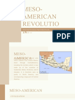 Meso-American Revolutio N: Group 10