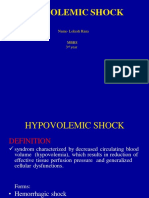 Hypovolemic Shock