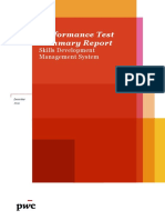 SDMS Performance Test Summary Report v2.0