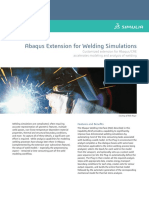 Abaqus Extension For Welding Simulations