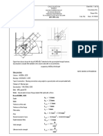 Mathcad - Angle Bracing Connected To Gusset Plate On Column