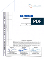 48TMSS07R0 Active - Passive Shelters For Telecommunication Facilities