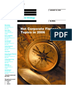 Citigroup - Hot Corporate Finance Topics in 2006