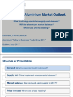 Aluminium Market Outlook Quebec 2017