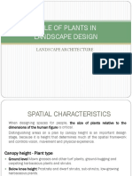 Role of Plants