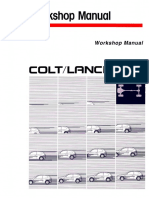 Colt Lancer 1996 Workshop Manual