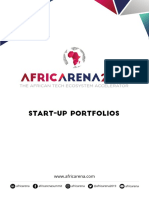 AfricArena 2019 Start-Ups Portfolio
