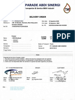 Pt. Parade Abdi Sinergi: Transporter & Service BBM Lndustri