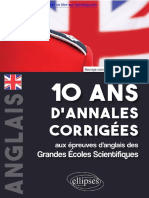10ans - Annales - Corrigees - Anglais