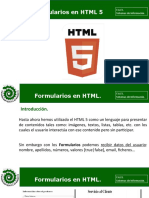 R3. Formularios HTML5