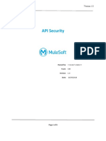 Api Security Strategy - Starting Point v1