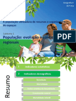 PPT 1 - Demografia e Indicadores Demográficos