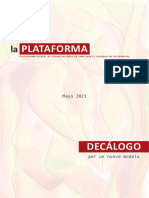 Laplataforma. Decálogo