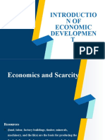 Introduction of Economic Development