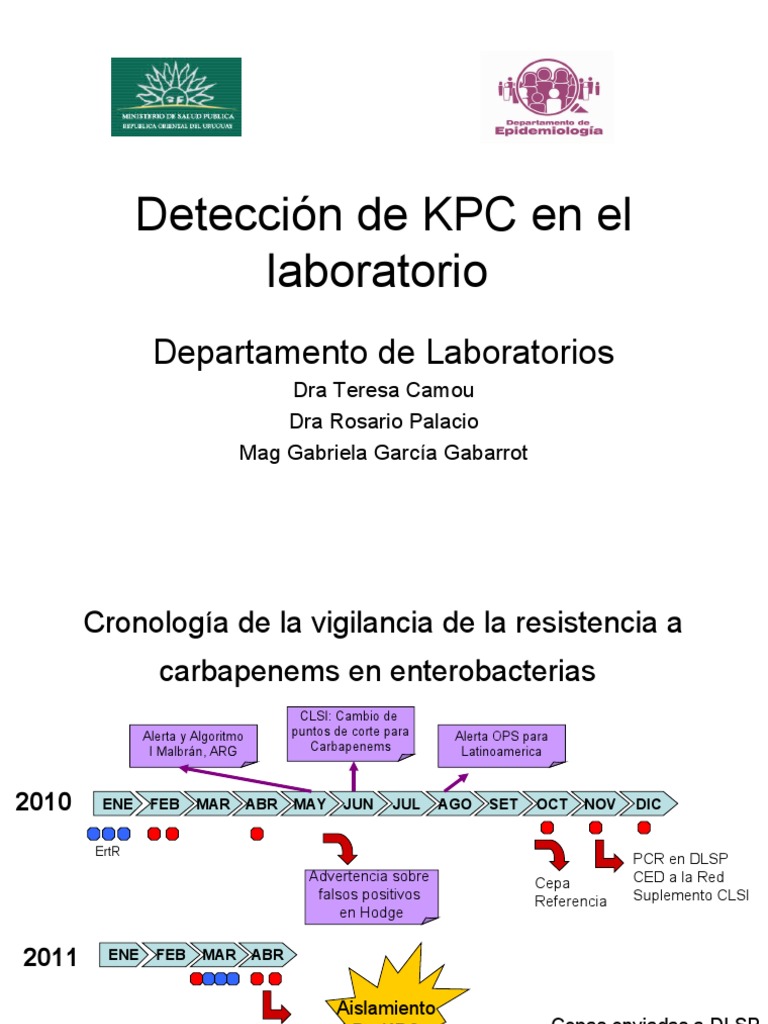 Detección de KPC en Laboratorio | PDF | Antibióticos | Microbiología