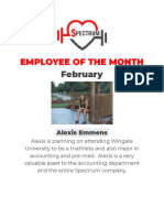 Employee of The Month
