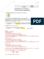 Intermediate Accounting 2 Second Grading Examination: Name: Date: Professor: Section: Score