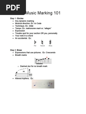 Music Marking 101