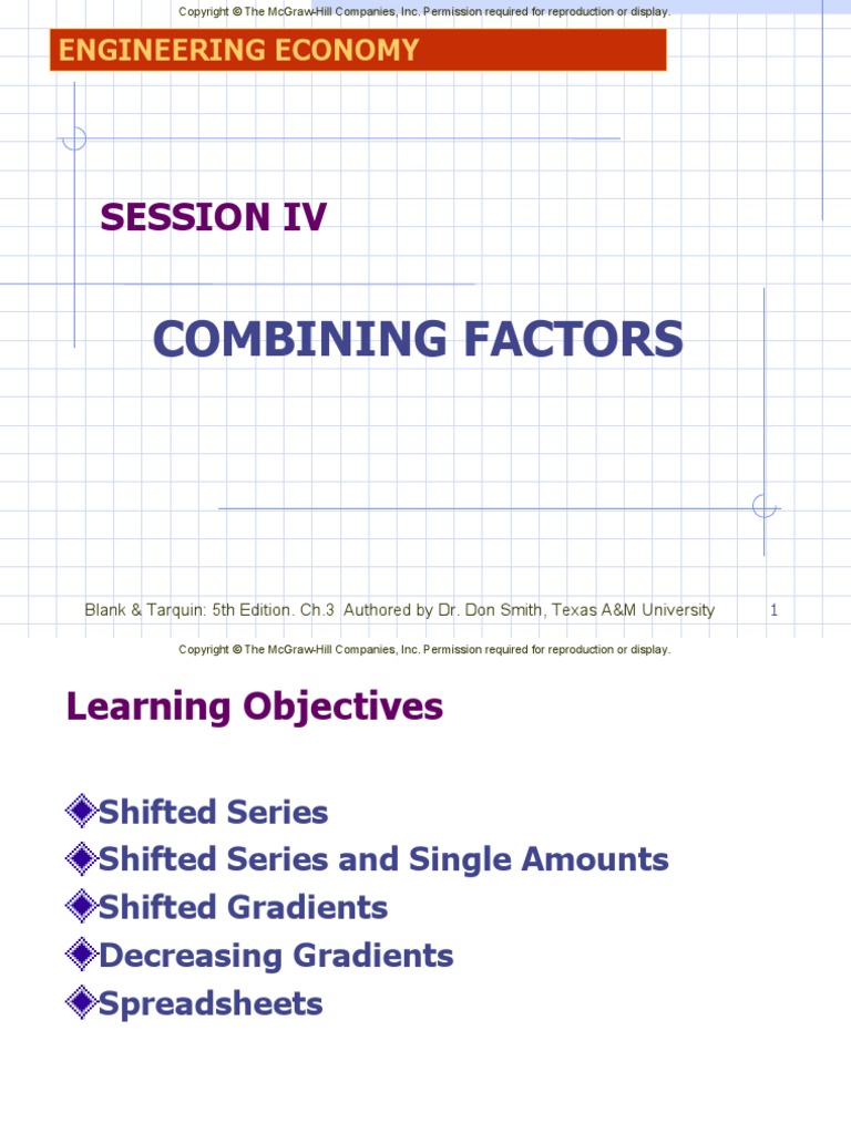 Session IV Combining Factor | PDF | Spreadsheet | Microsoft Excel
