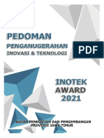 Pedoman Inotek Award & Panduan Proposal
