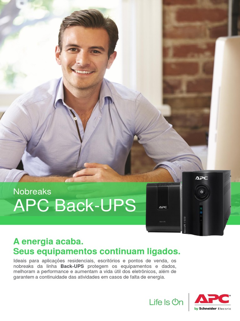 Nobreaks APC Back-UPS 1500VA e 2200VA | PDF | Fonte de energia ...