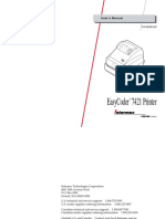 Intermec EasyCoder 7421 User's Manual