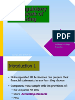 The Regulatory Framework of Accounting