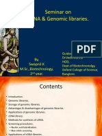 Genomic and cDNA Libraries