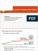 BDD Relationnel Objet Part1