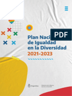 Plan Nacional de Igualdad en La Diversidad 2021-2023