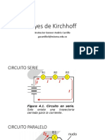 Serie-Parelelo - Leyes de Kirchhoff - Apuntes
