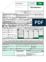 Declaración de Importación: Privada