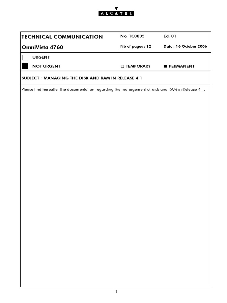 TC0835en - Disk and Ram | PDF | Random Access Memory | Cache (Computing)