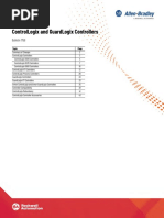 Controllogix and Guardlogix Controllers: Technical Data