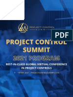 Project Control Summit 2021 Program