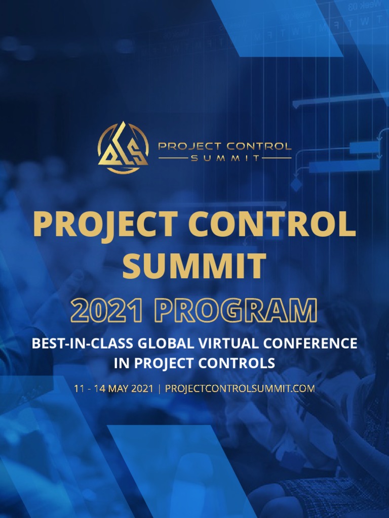 Project Control Summit 2021 Program | PDF | Business | Science