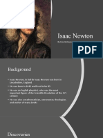 Isaac Newton: by Eoin Mckenna