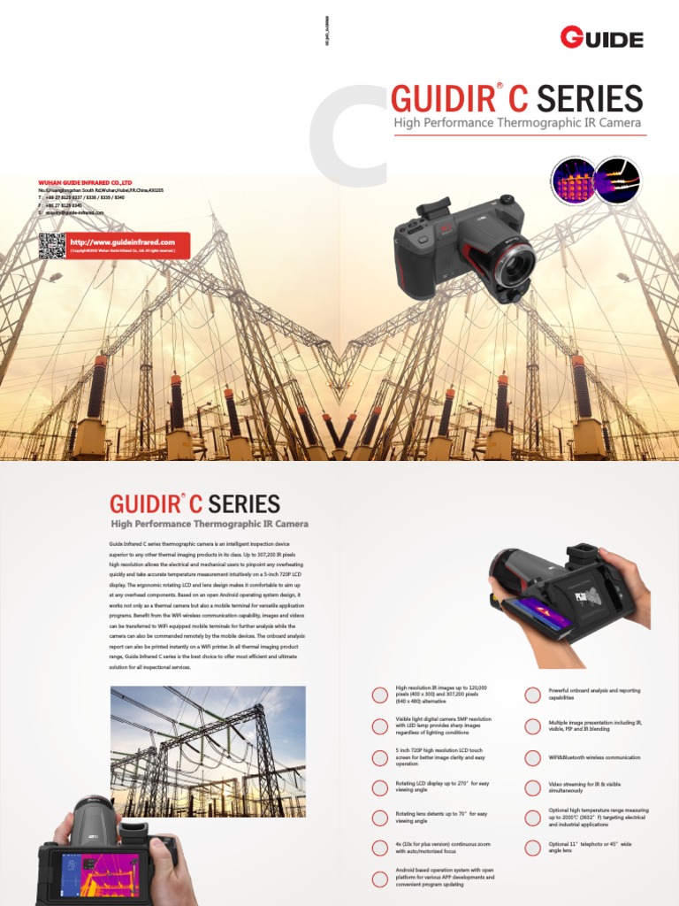 Guide C Series Brochure | PDF | Infrared | Thermography